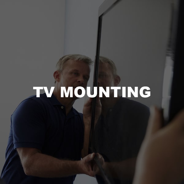 tv wall mounting in Steele County